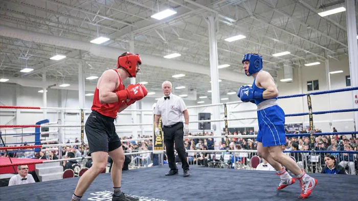 Deux boxeur s'affronte